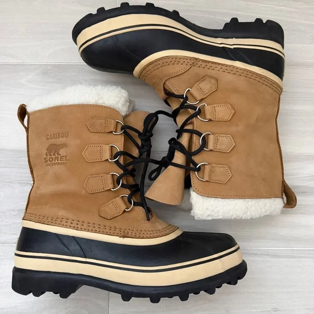 Sorel Men's Caribou Winter Boots 8.5 Waterproof